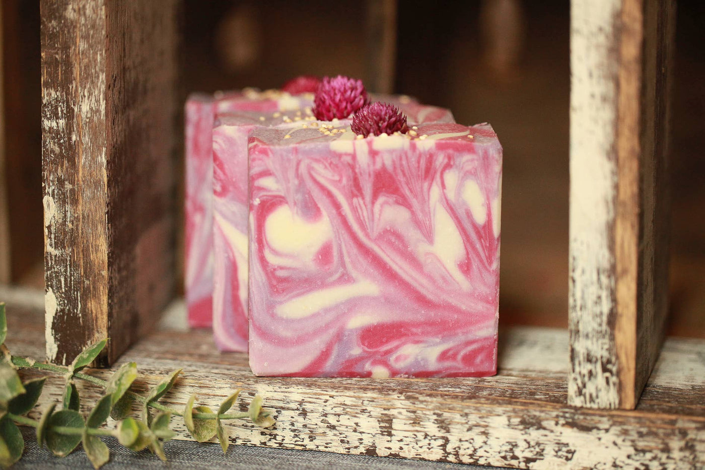 Black Raspberry Vanilla Soap, Luxury Shea Butter