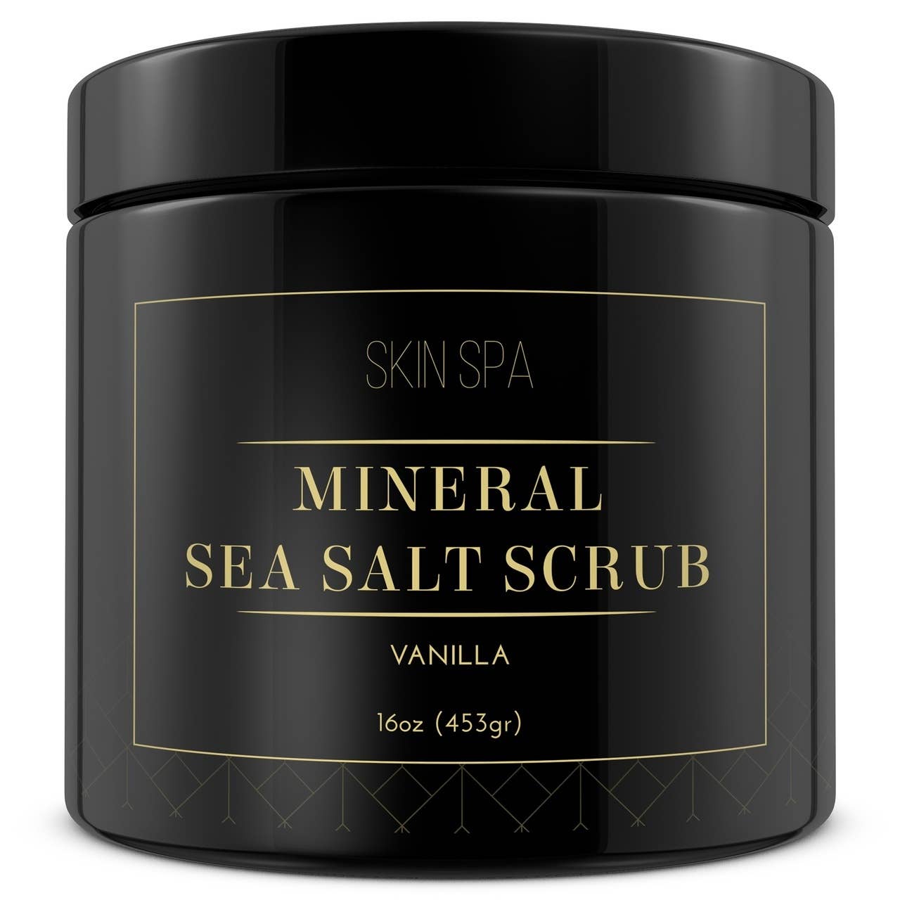 Mineral Sea Salt Scrub - Vanilla 16oz