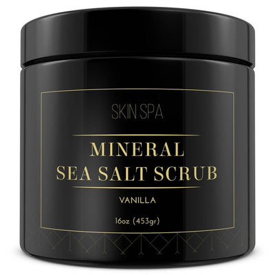Mineral Sea Salt Scrub - Vanilla 16oz