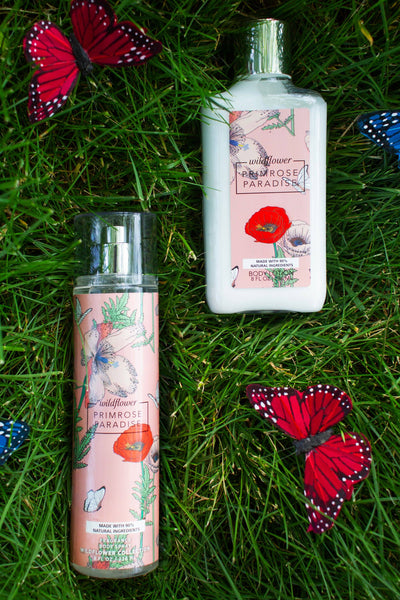 Primrose Paradise 2-Piece Body Mist and Body Lotion Set