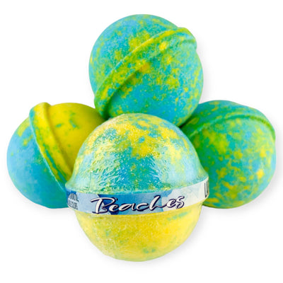 Box of 3 Bath Bomb Coconut Island