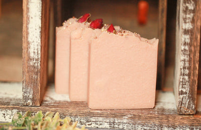 Coco Rose Coconut Milk Artisan Soap, Luxury Shea Butter Soap