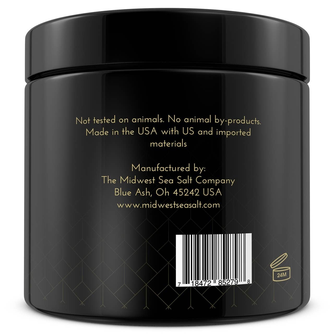 Mineral Sea Salt Scrub - Vanilla 16oz