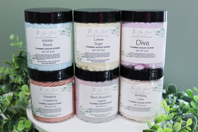 Foaming Sugar Scrub Diva 8 Oz