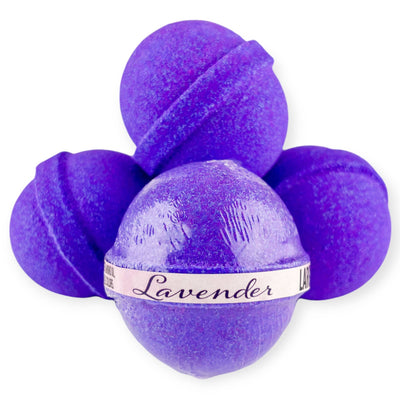 Box of 3 Bath Bomb Lavender