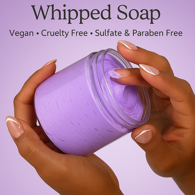 Vegan Almond Whipped Hydrating Soap: Calming