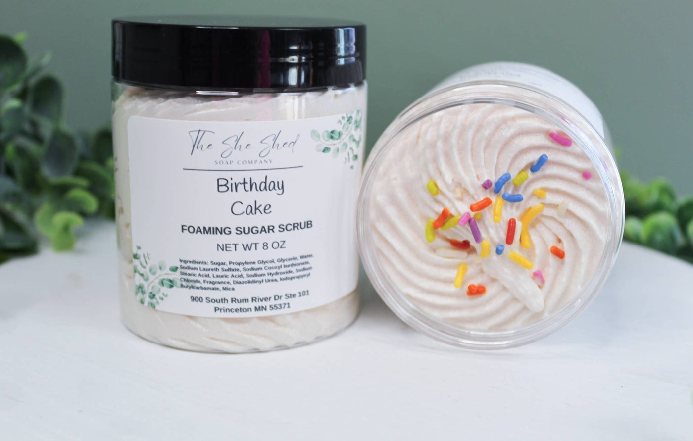 Foaming Sugar Scrub Diva 8 Oz