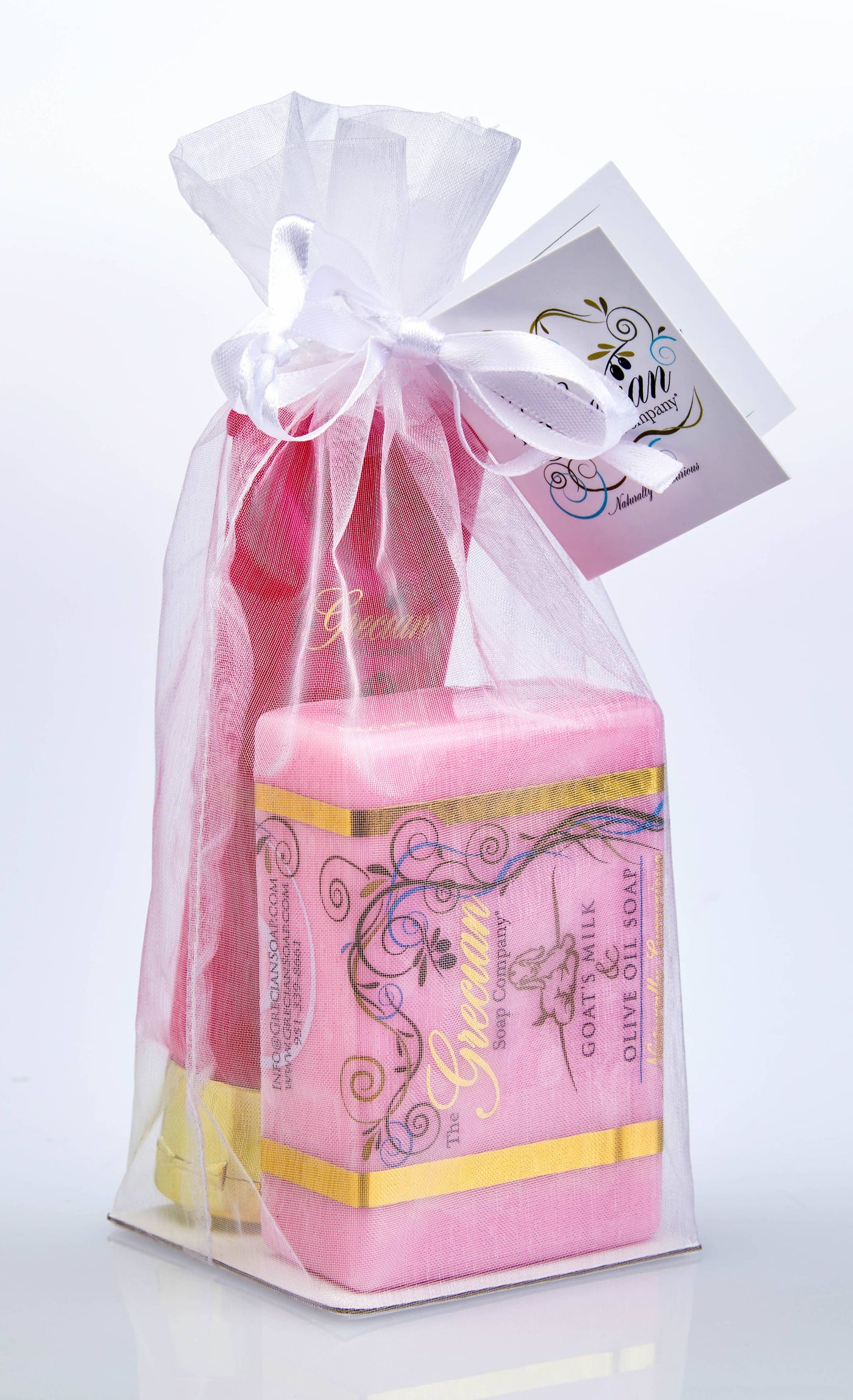 Goat Milk Relaxation Organic Soap and Lotion Gift Set: Almond