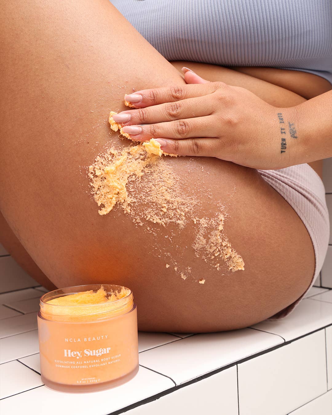 Hey, Sugar All-Natural Body Scrub - Peach