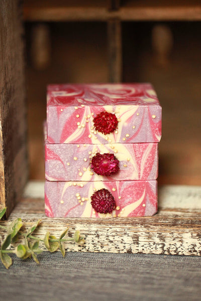 Black Raspberry Vanilla Soap, Luxury Shea Butter