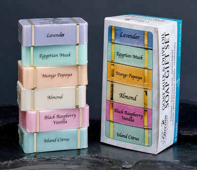 Goat Milk & Olive Oil Soap 6-Pack
