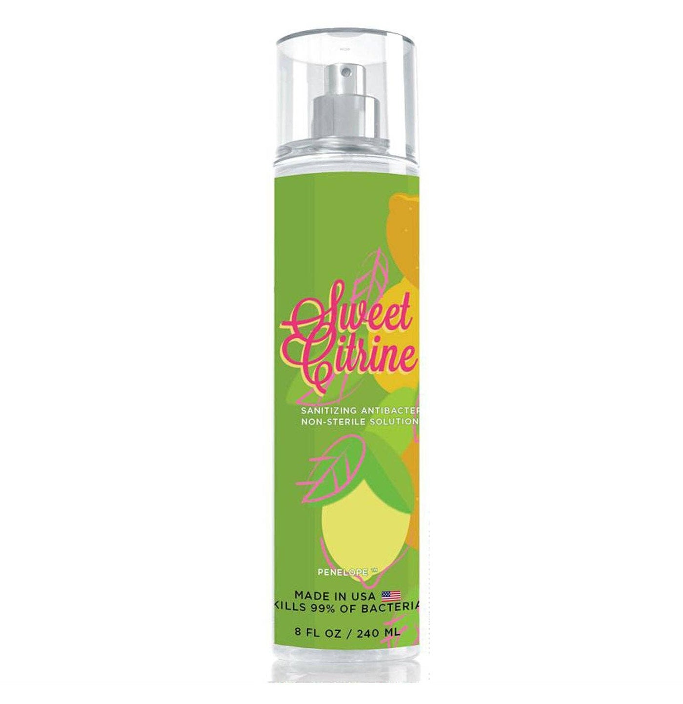 Sweet Citrine Sanitizing Antibacterial Spray