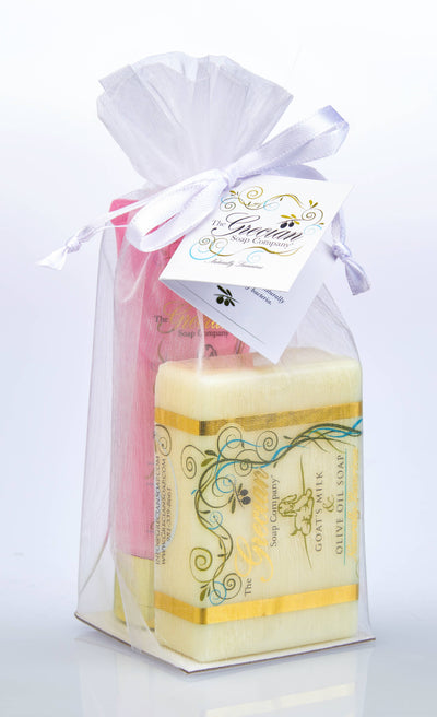 Goat Milk Relaxation Organic Soap and Lotion Gift Set: Egyptian Musk