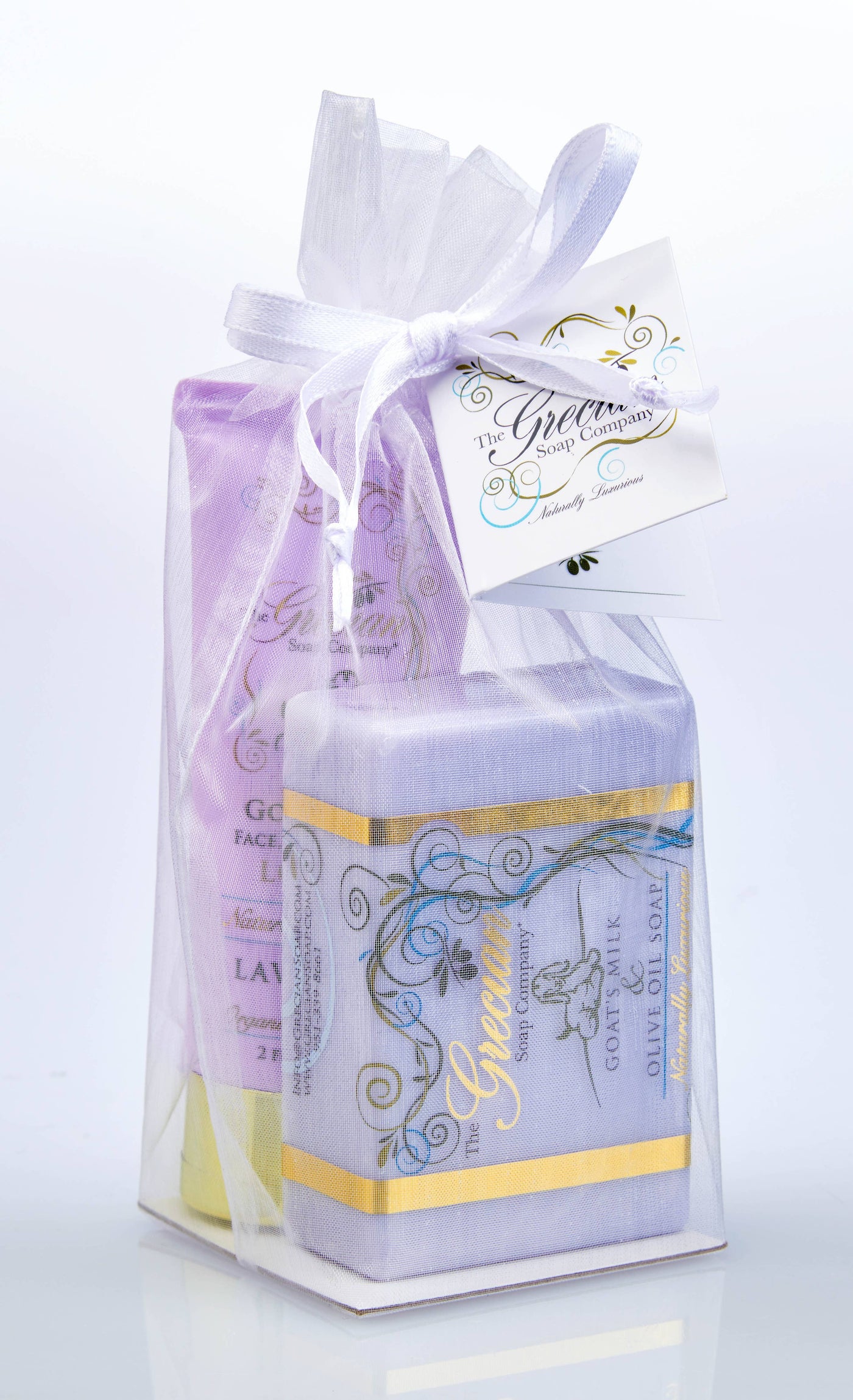 Goat Milk Relaxation Organic Soap and Lotion Gift Set: Almond