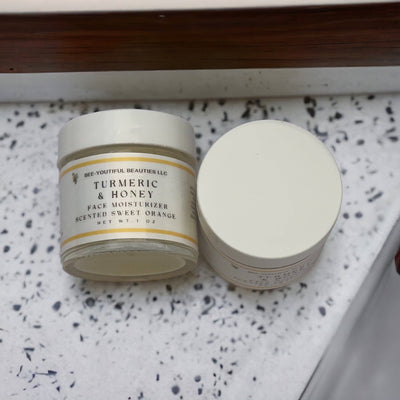 BEESWAX FACE MOISTURIZER: 2 oz / Cucumber & Green Tea