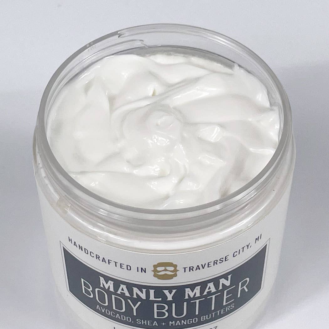 Manly Man Body Butter: 8oz.