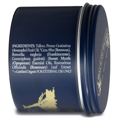 Frankincense & Sweet Myrrh Cream- Intensive Skin Healing 4oz