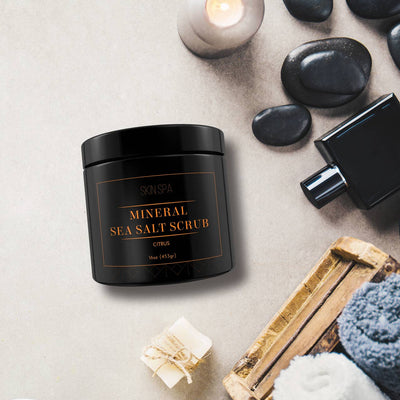 Mineral Sea Salt Scrub - Citrus 16oz