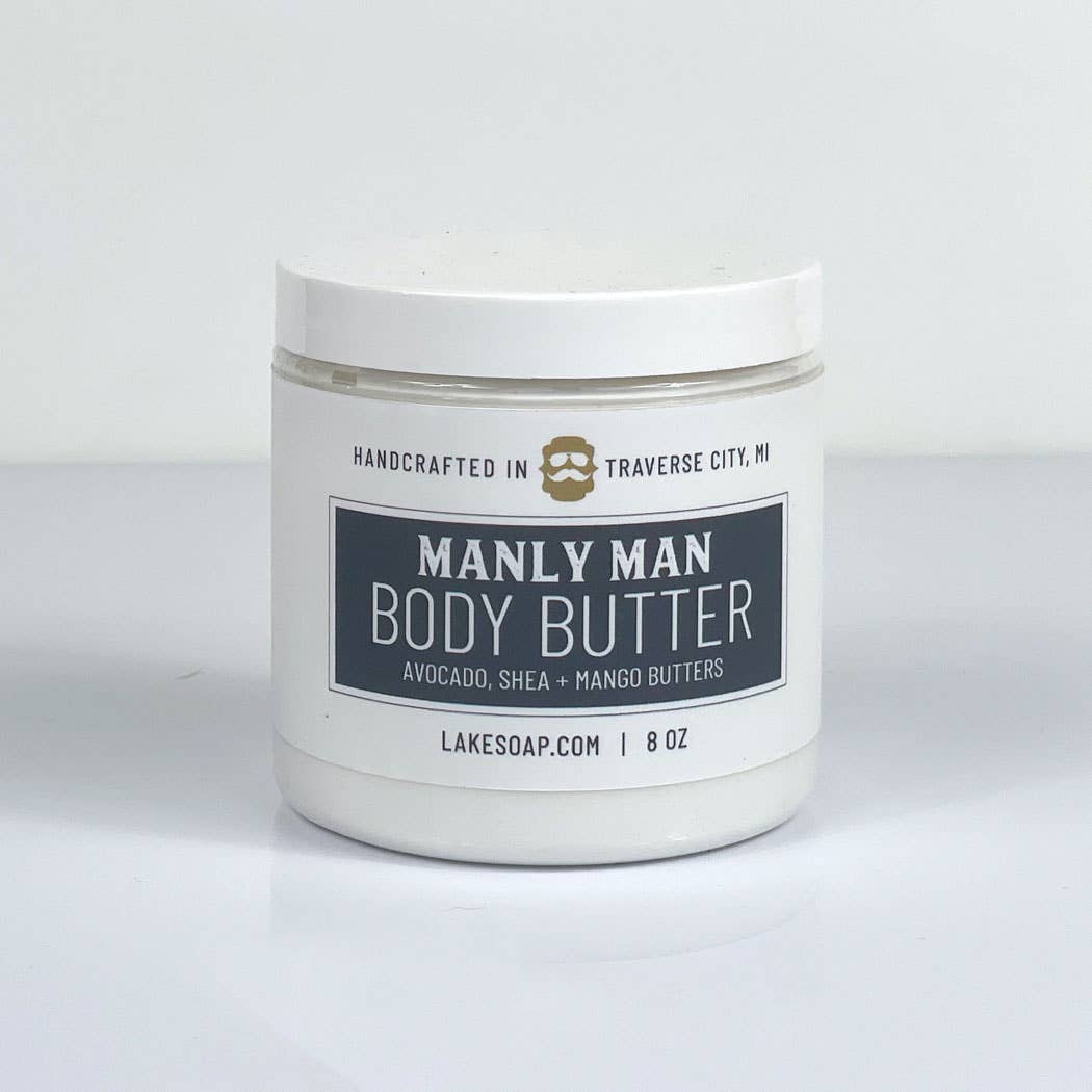 Manly Man Body Butter: 8oz.