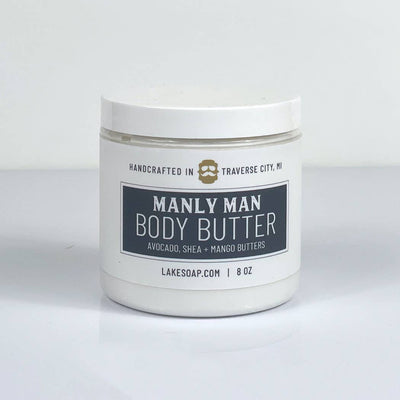 Manly Man Body Butter: 8oz.