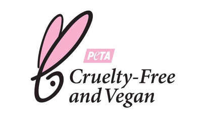 Bella and Bear Hello Glow face mask PETA Cruelty Free and Vegan logo indicating no animal testing