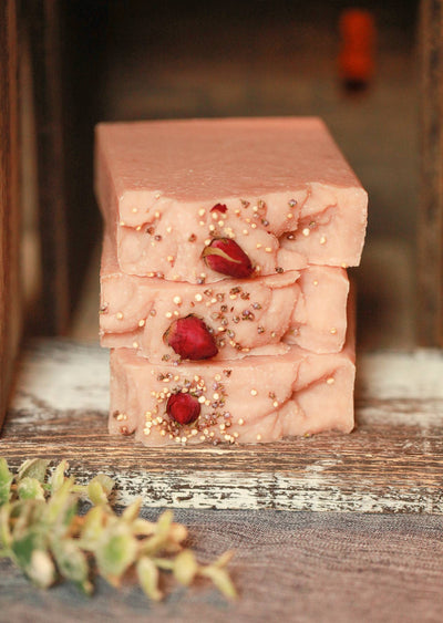 Coco Rose Coconut Milk Artisan Soap, Luxury Shea Butter Soap