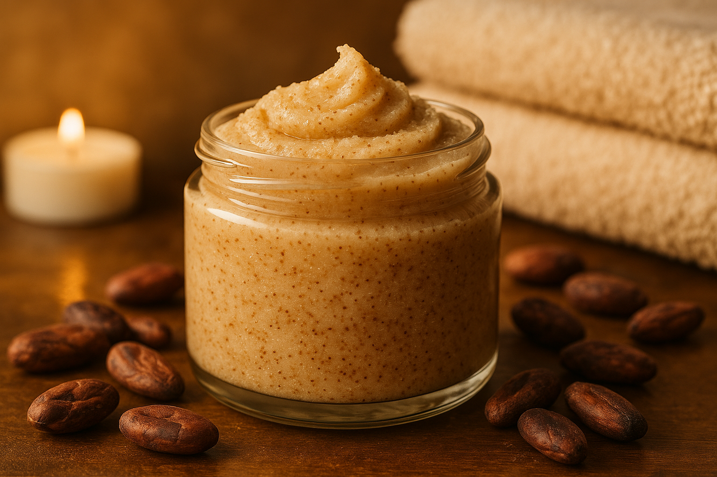 Cocoa Butter sugar scrub