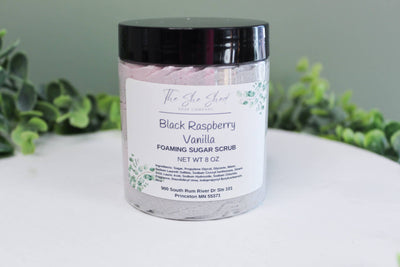 Foaming Sugar Scrub Birthday Cake 8 Oz