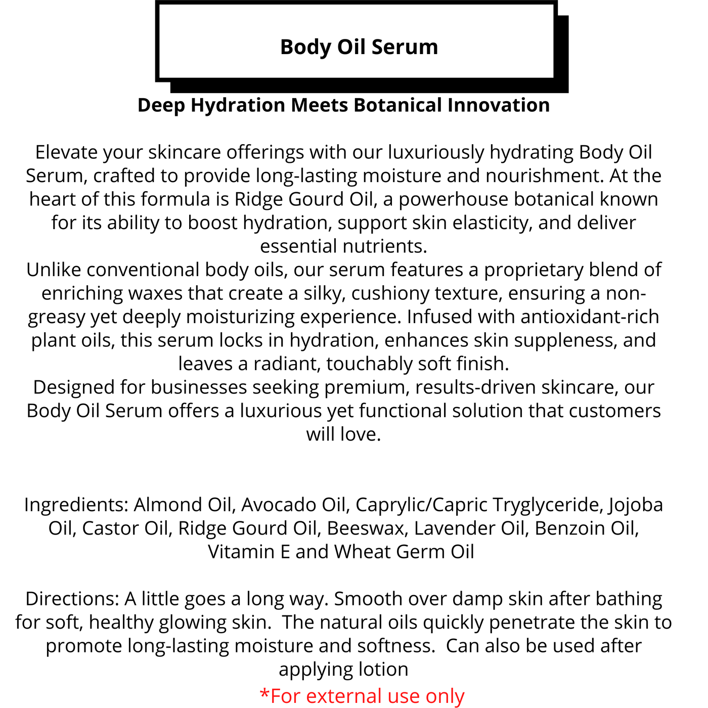 Body Oil Serum - Berry-luscious Swirl