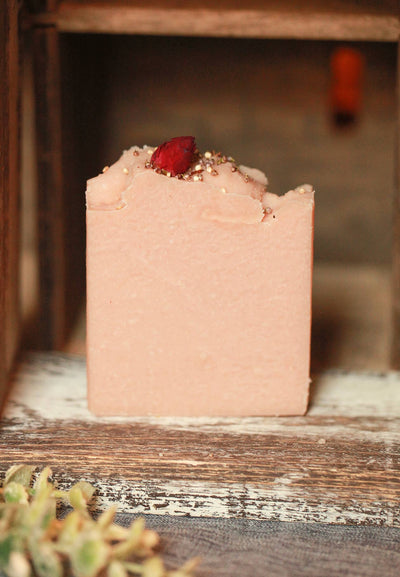 Coco Rose Coconut Milk Artisan Soap, Luxury Shea Butter Soap