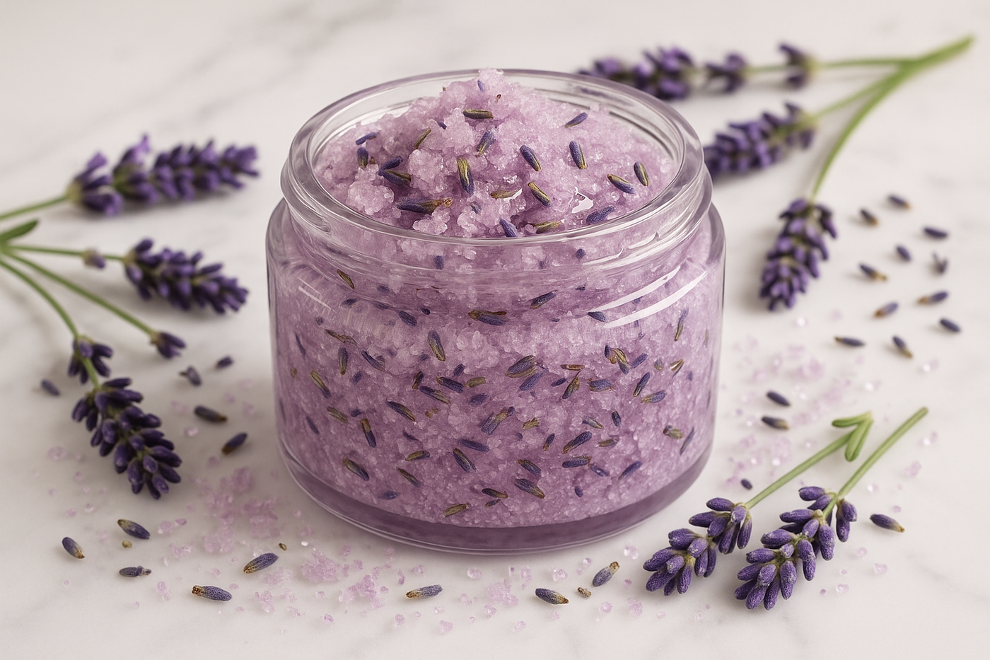 lavender sugar scrub