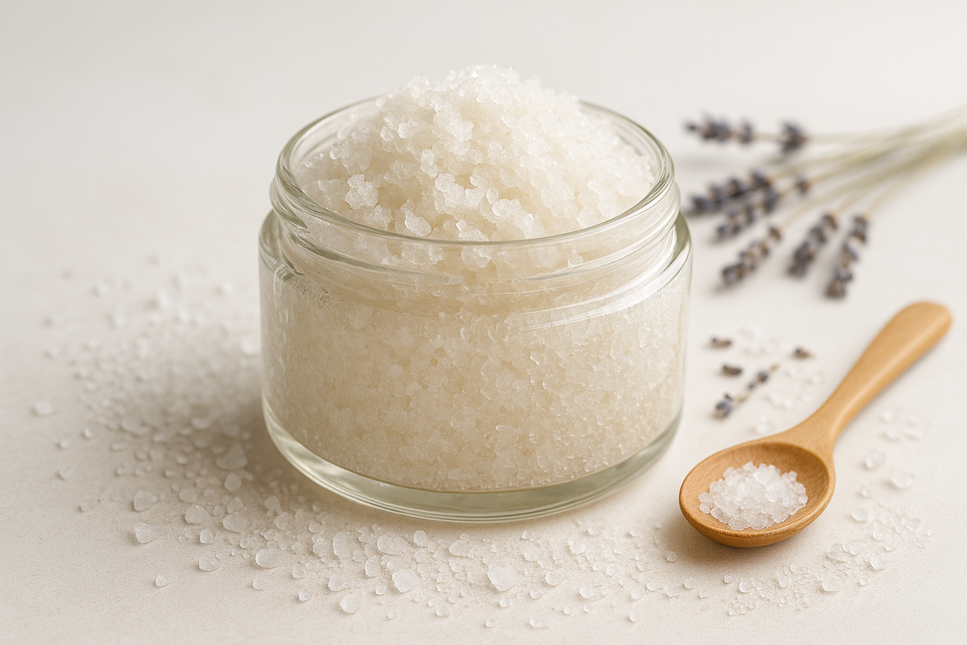 sugar salt scrub