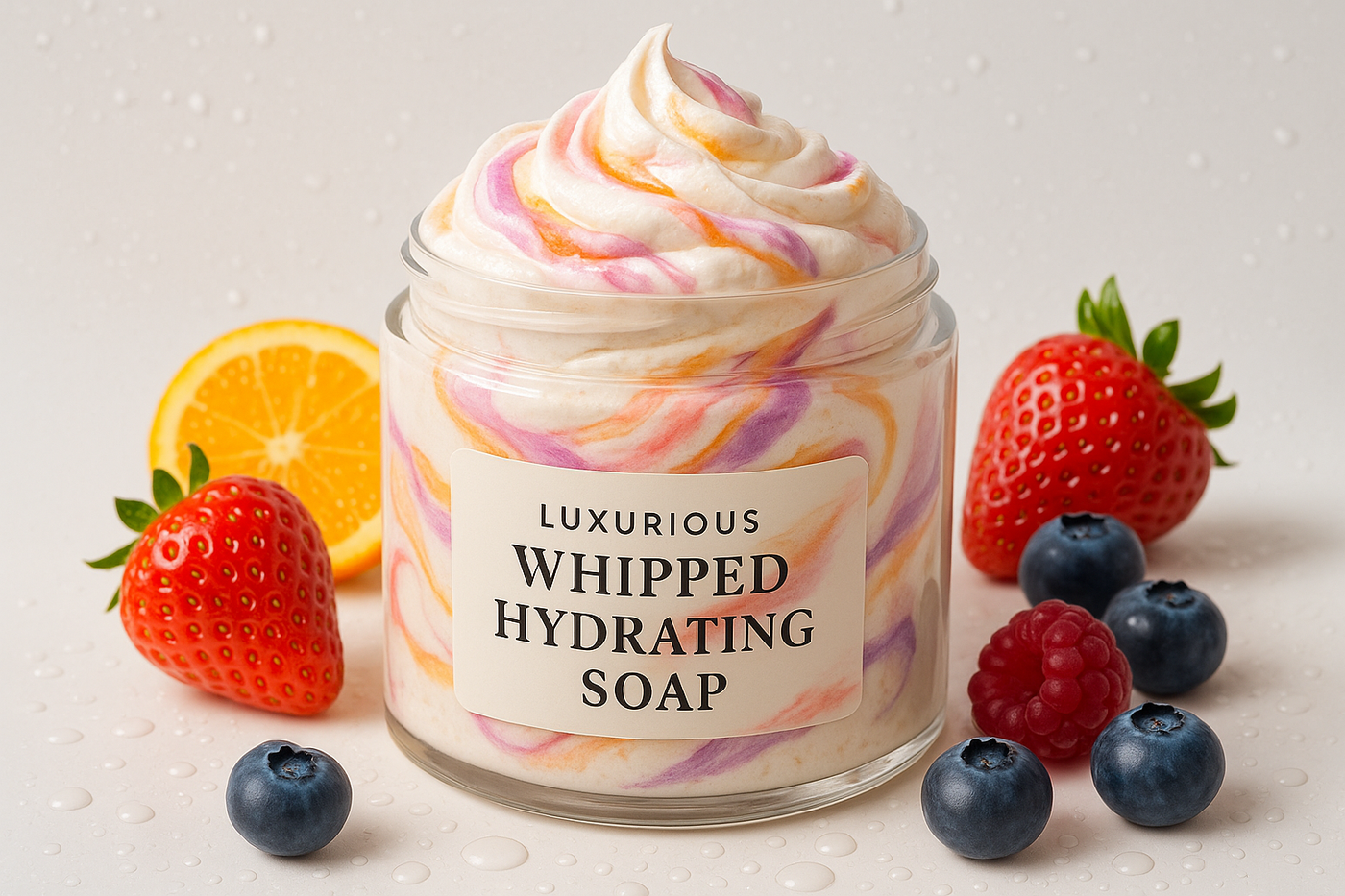 Whipped Hydrating Soap: Fruity